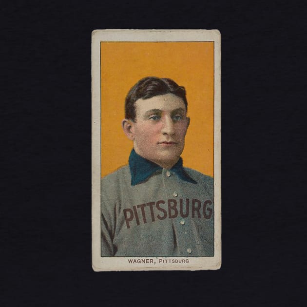 Honus Wagner 1909-1911 T206 Baseball Card by BlackBoxHobby